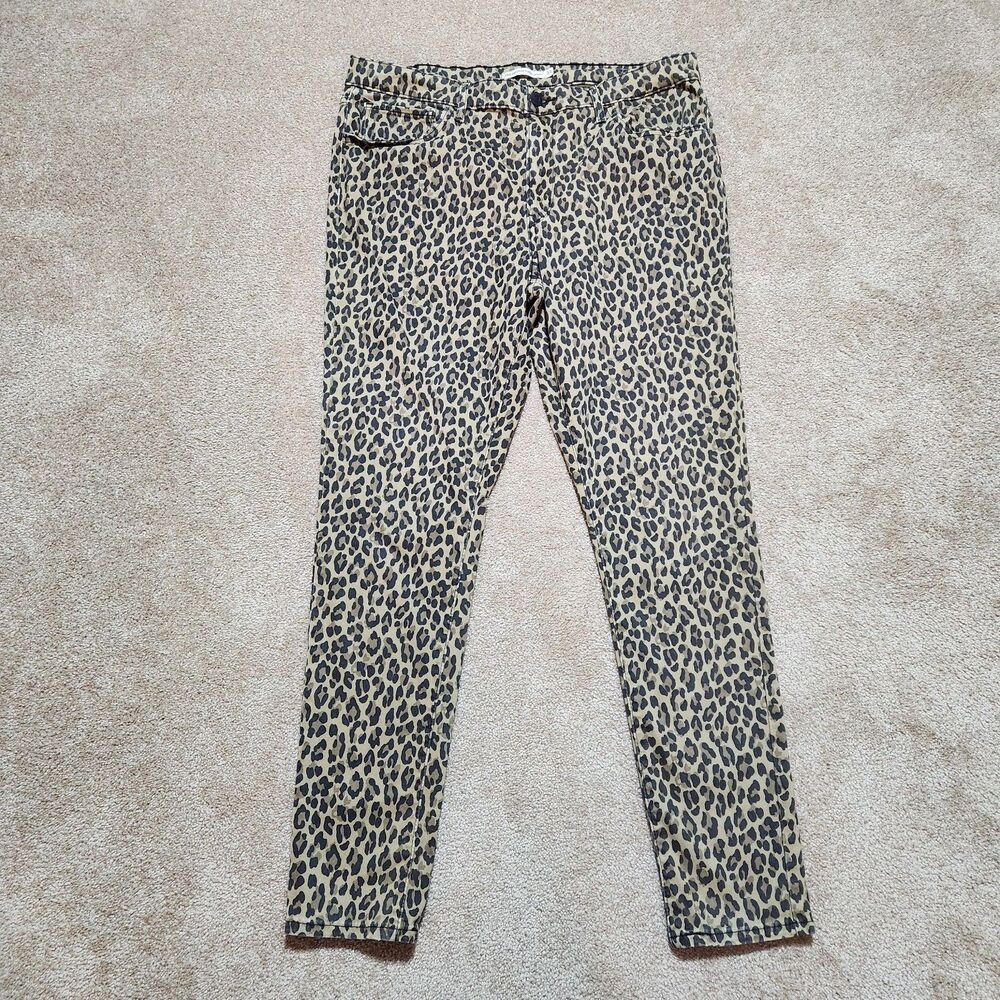 Levi's 720 Jeans Women 33 High Rise Super Skinny Animal Print